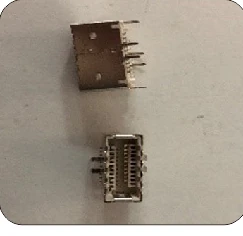 Small connector components shown in the source sheet.
