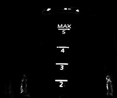 Source white-bar capture showing MAX, numbered marks and horizontal scale ticks.