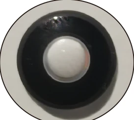 Round component shown in the source sheet; its material and function are not identified.