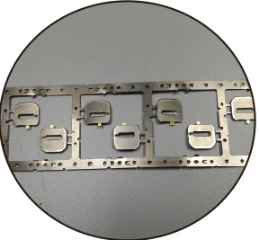 Stamped-metal strip shown in the source sheet.