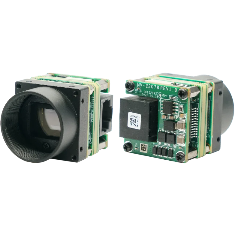 Hikrobot MV-CB016-10GM-S 1.6MP Board Level Camera, GigE, IMX296, Mono, M12-mount