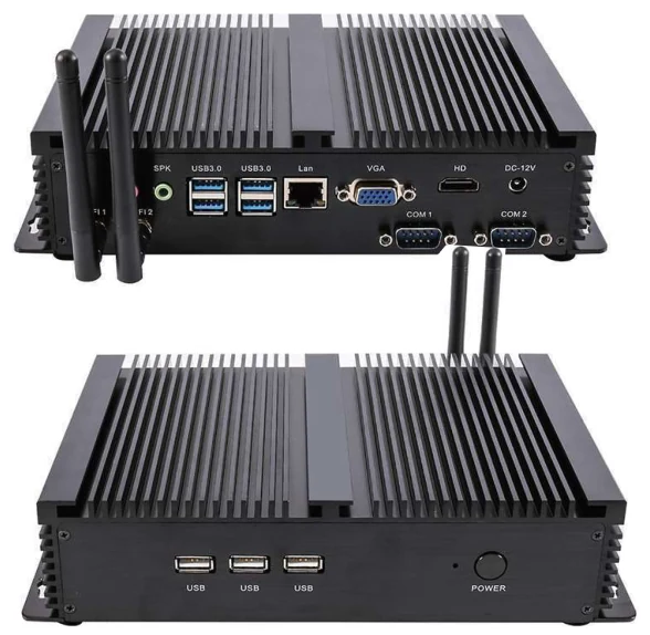Fanless industrial PC, Intel Core i7-10510U (LS-YBGKX10510U)