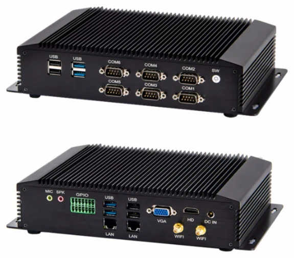 Fanless industrial PC, Intel Core i7-4500U, barebone (LS-SYG5X4500U)