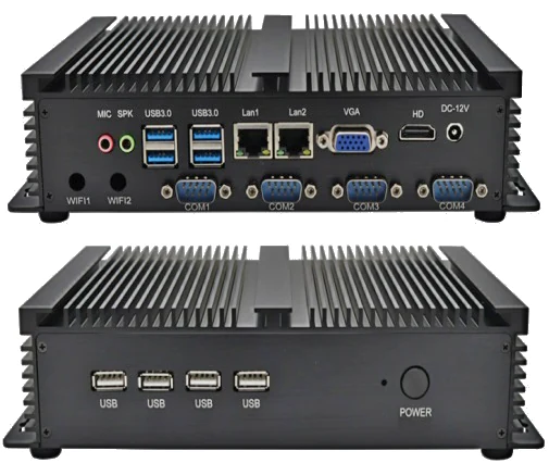 Fanless industrial PC, Intel Core i5-3317U, barebone (LS-SYGKX3317U)