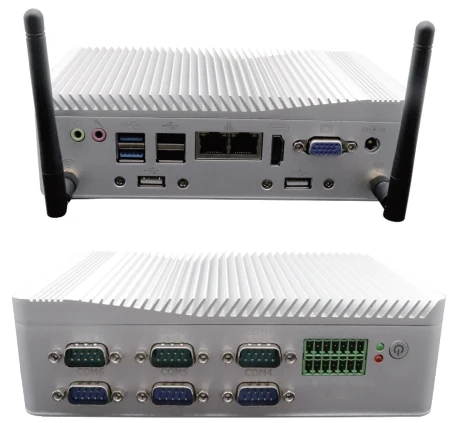 Fanless industrial PC, J1900 CPU, barebone (LS-SYG3HXJ1900)