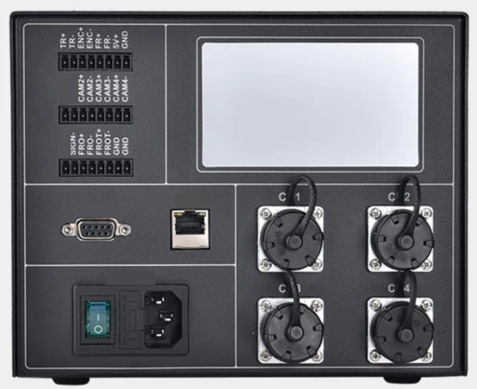 Touch-screen time-sharing strobe controller, 4 channels (DV-LF03CE)
