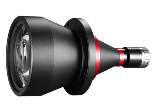 Bi-telecentric lens for 1" cameras (VCM110 series), 0.179x, WD 254 mm, 1", C-Mount (LS-VCM110-100-AL)