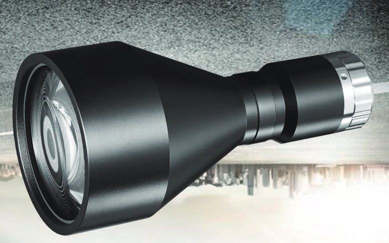 Bi-telecentric lens for 1" cameras (VCM110 series), 0.122x, WD 288 mm, 1", C-Mount (LS-VCM110-136-AL)