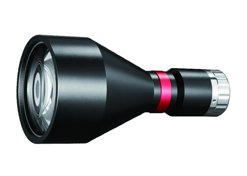 Bi-telecentric lens for 1" cameras (VCM110 series), 0.346x, WD 138 mm, 1", C-mount (LS-VCM110-48S-AL)