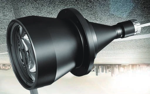 Bi-telecentric lens for 1.1" cameras (VCM111 series), 0.201x, WD 254 mm, 1.1", C-Mount (LS-VCM111-100-AL)