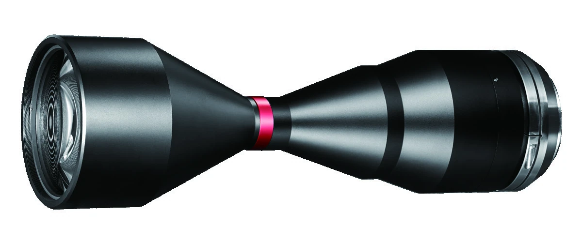 Bi-telecentric lens for 59mm cameras (VCM16K series), 0.654x, WD 208 mm, M72-mount (LS-VCM16K-90-AL)