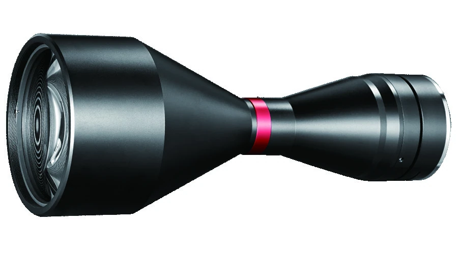 Bi-telecentric lens for 35mm Full cameras (VCM35F series), 0.486x, WD 208 mm, F-mount (LS-VCM35F-90-AL)