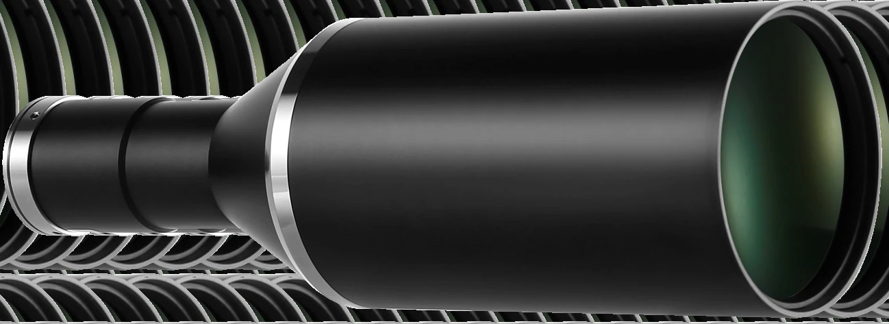 Bi-telecentric lens for 2/3" sensor (X23 series), 0.265x, WD 178 mm, 2/3", C-mount (LS-HF178-0265X23)