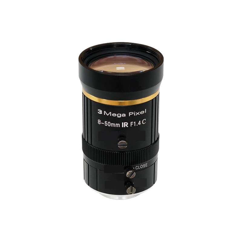 Zoom lens (HF-xxxxC), 8-50 mm, 1/2.3", C-mount (LS-0850C)