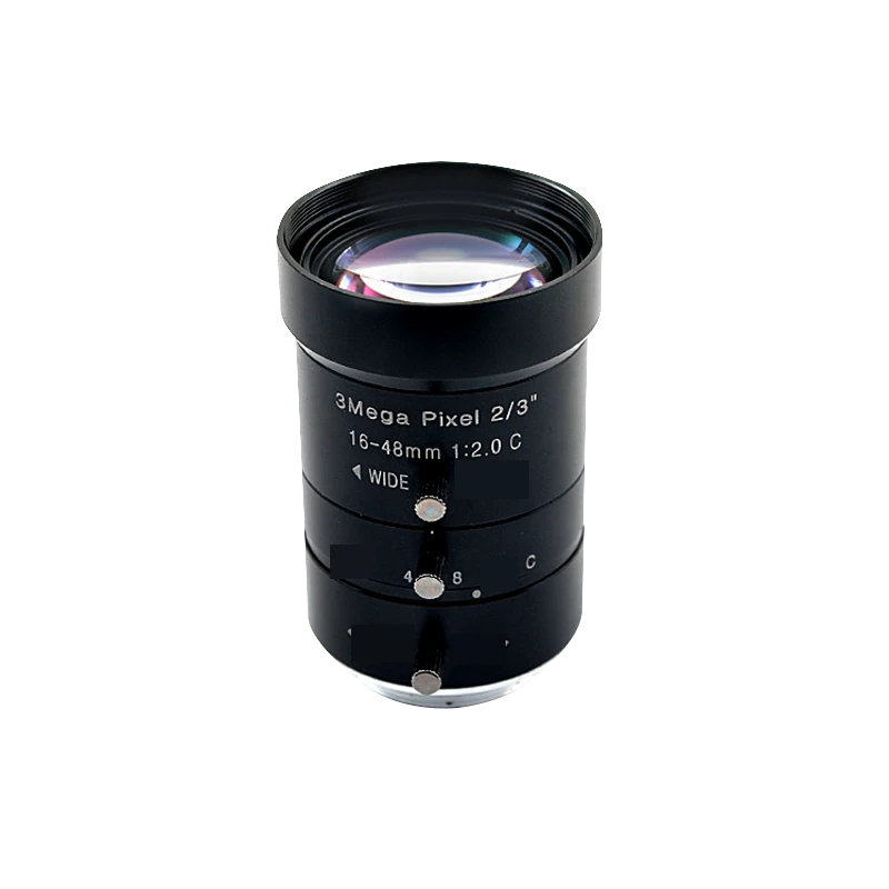 Zoom lens (HF-xxxxC), 16-48 mm, 2/3", C-mount (LS-1648C)