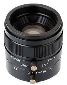 25 mm, 2/3", 5 MP, C-mount Obiettivo per visione artificiale industriale, 5.0 MP (LS-SMV2514-5M)