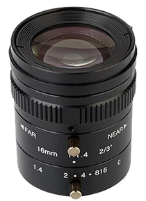 16 mm, 2/3", 5 MP, C-mount Obiettivo per visione artificiale industriale, 5.0 MP (LS-SMV1614-5M)