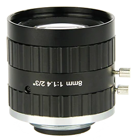 8 mm, 2/3", 5 MP, C-mount Obiettivo per visione artificiale industriale, 5.0 MP (LS-SMV0814-5MC)