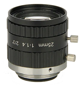 25 mm, 2/3", 5 MP, C-mount Obiettivo per visione artificiale industriale, 5.0 Megapixel (LS-SMV2514-5MC)