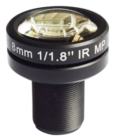 8 mm, 1/1.8", 3 MP, M12-mount Low-Distortion M12 Lens (LS-SND3118IR-3ML)