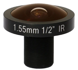 1.55 mm, 1/2", 8 MP, obiettivo Fisheye M12-mount (LS-SFY15525XIR-8M)