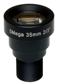 50 mm, 1/2", 5 MP, M12-mount Low-Distortion M12 Lens (LS-S12BF5025LIR-5M)