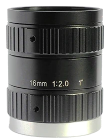 16 mm, 1", 10 MP, C-mount Machine Vision Lens (LS-S1MV1620-10M)