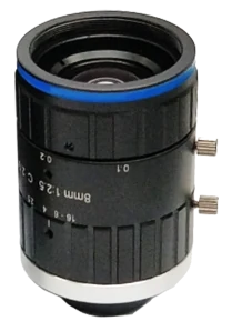8 mm, 2/3", 5 MP, C-mount obiettivo per visione artificiale industriale, 8.0 mm, 5.0 Megapixel (LS-SMV0825-5MA)