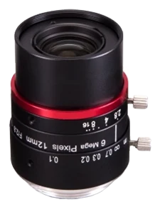 Obiettivo per visione artificiale industriale FA, C mount, 12 mm, 1/1.8", C-mount (LS-SFA1228-6M)
