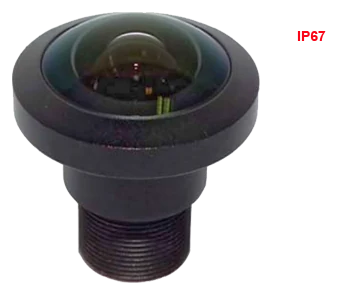 1.13 mm, 1/2.7", 8 MP, M12-mount Fisheye-Objektiv (LS-SFY11320IR.IP67-8M)