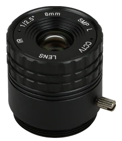 8 mm, 1/2.5", 5 MP, CS-mount CCTV-Fixobjektiv (LS-SFC0820IR-5M)