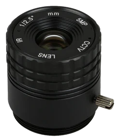 6 mm, 1/2.5", 5 MP, CS-mount CCTV-Fixobjektiv (LS-SFC0620IR-5M)