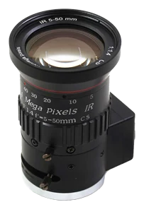 5-50 mm, 1/2.7", 3 MP, CS-mount 가변 초점 CCTV 렌즈, 5-50mm (LS-SVD0550IR-3M)