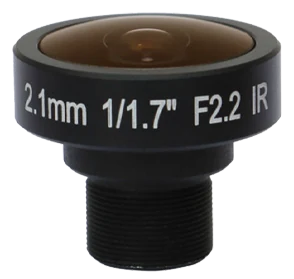 2.1 mm, 1/1.7", 8 MP, obiettivo Fisheye M12-mount (LS-SFY2122XIR-8M)