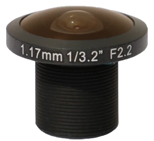 1.17 mm, 1/3.2", 8 MP, obiettivo Fisheye M12-mount (LS-SFY11722X-8M)