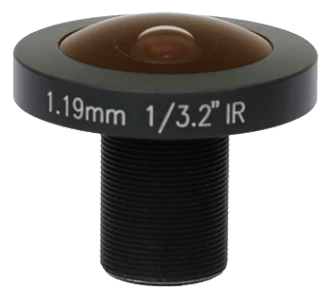 1.19 mm, 1/3.2", 8 MP, M12-mount 피쉬아이 렌즈 (LS-SFY11925XIR-8M)