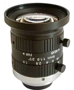 6 mm, 2/3", 5 MP, C-mount Machine-Vision-Objektiv, F1.9-16 Manueller Irisblenden (LS-SMV0619XF-5M)