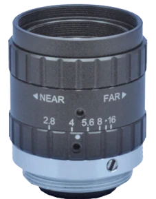 12 mm, 2/3", 8 MP, C-mount Machine Vision Objektiv, 12mm, 2/3" (Durchmesser 11mm), F2.8 manuelle Blende (LS-SMV1228G-8M)