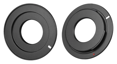 Adaptador de lente C-mount para câmera F-mount (LS-E-C-F)