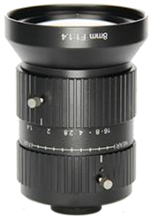 8 mm, 1.1", 12 MP, C-mount Obiettivo per visione artificiale industriale (LS-S11MV0814-12M)