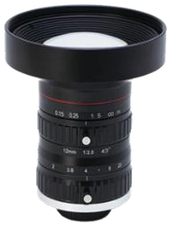 12 mm, 4/3", 10 MP, C-mount Obiettivo per visione artificiale industriale (LS-S43MV1220-10M)