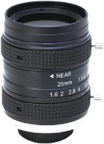 25 mm, 1", 5 MP, C-mount Machine Vision Objektiv, -0.025x (LS-S1MV2516G-5M)
