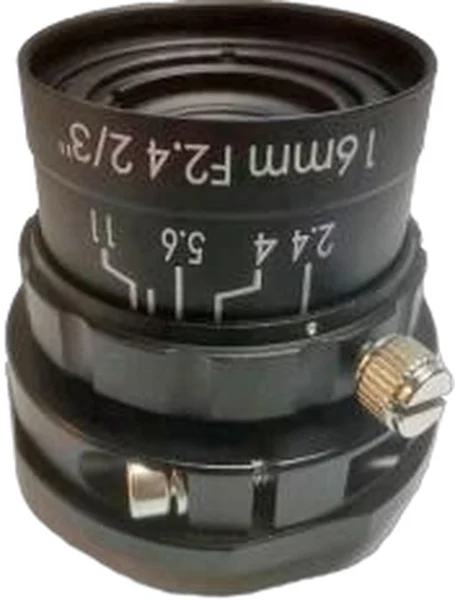 16 mm, 2/3", 8 MP, C-mount Anti-Vibration Machine Vision Lens (LS-S23AV1624-8M)