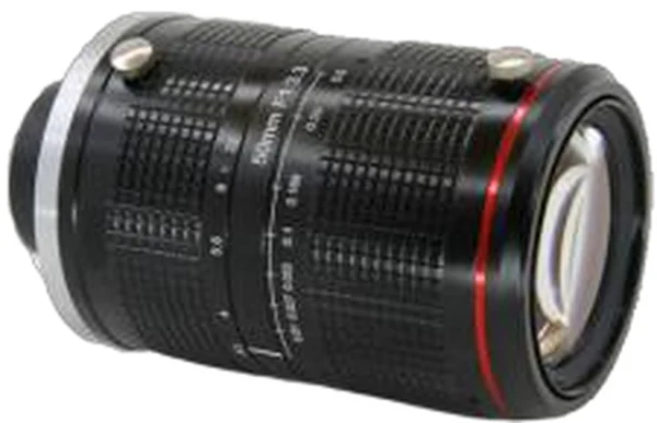 55 mm, 0.5x, 120 MP, Lente de escaneo lineal F-mount (LS-SLS5013F-120M)