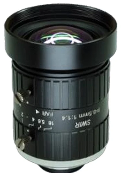 8 mm, 2/3", 5 MP, C-mount SWIR 렌즈, 5 메가픽셀 (LS-SWIR0814-5MS)