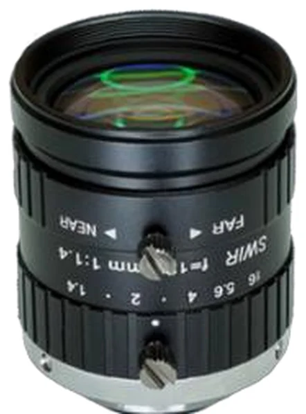 12 mm, 2/3", 5 MP, C-mount SWIR 렌즈, 5 메가픽셀 (LS-SWIR1214-5MS)
