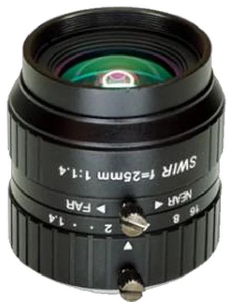 25 mm, 2/3", 5 MP, C-mount lente SWIR (LS-SWIR2514-5MS)