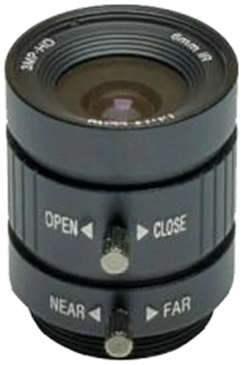 6 mm, 1/2", 3 MP, CS-mount Fixed CCTV Lens (LS-SFC0612IR-3M)