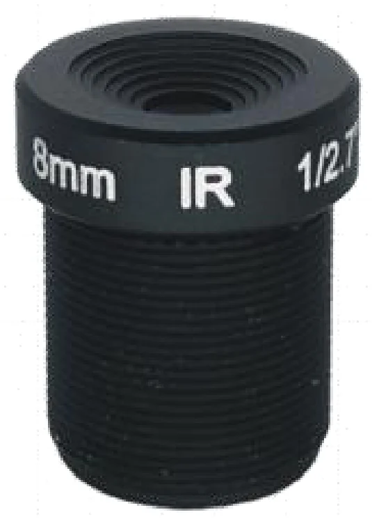 8 mm, 1/2.7", 3 MP, M12-mount M12 Board Lens (LS-SBF0824IRF-3M)