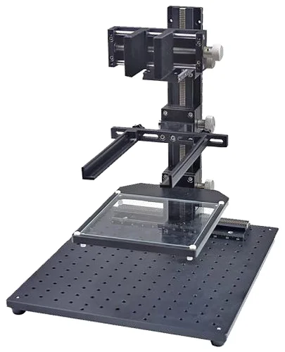Machine vision camera stand with glass tray (LS-BT-G-10-3035)